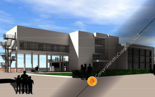 Vendesi terreno con progetto residenza sanitaria - progetto 03