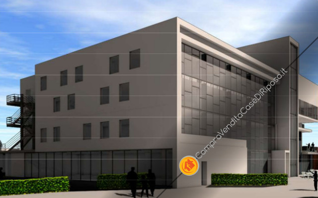 Vendesi terreno con progetto residenza sanitaria - progetto 04