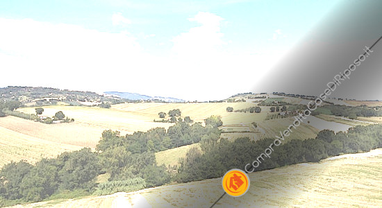 affittasi immobili destinazione casa di riposo Macerata - panorama colline